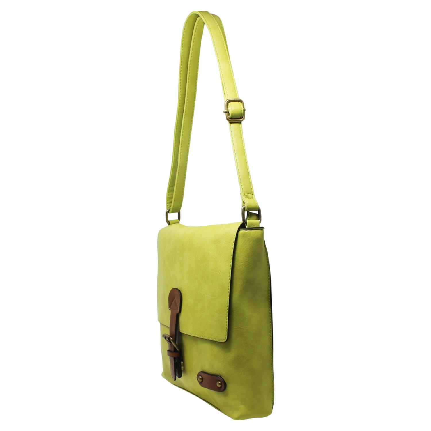 Unisex Adjustable Strap Crossbody Shoulder Bag Spacious Design Casual Handbag - Picture 26 of 56