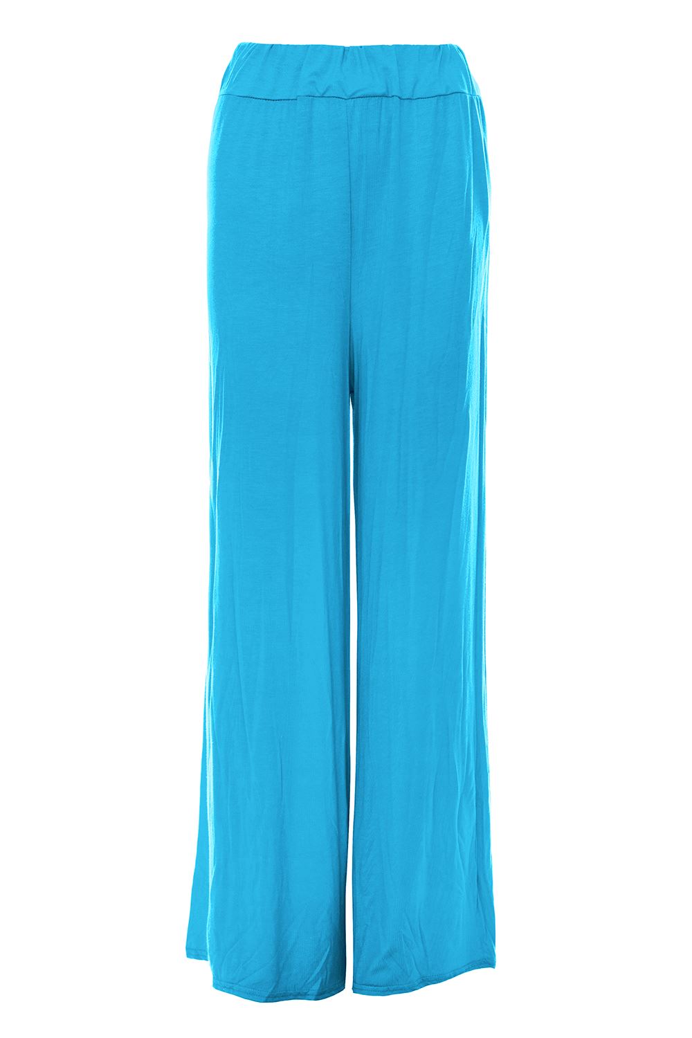 Kids Children Print Palazzo Wide Leg Trousers Flared Legging Pant Age 5-13 Years - Picture 38 of 38
