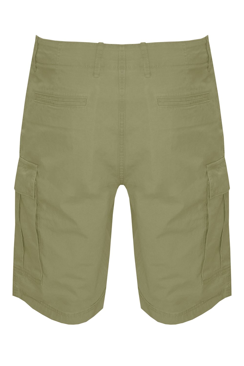 Mens 3//4 Cargo Plain Belted Zip Up Multi Pockets Combat Casual Trousers Shorts