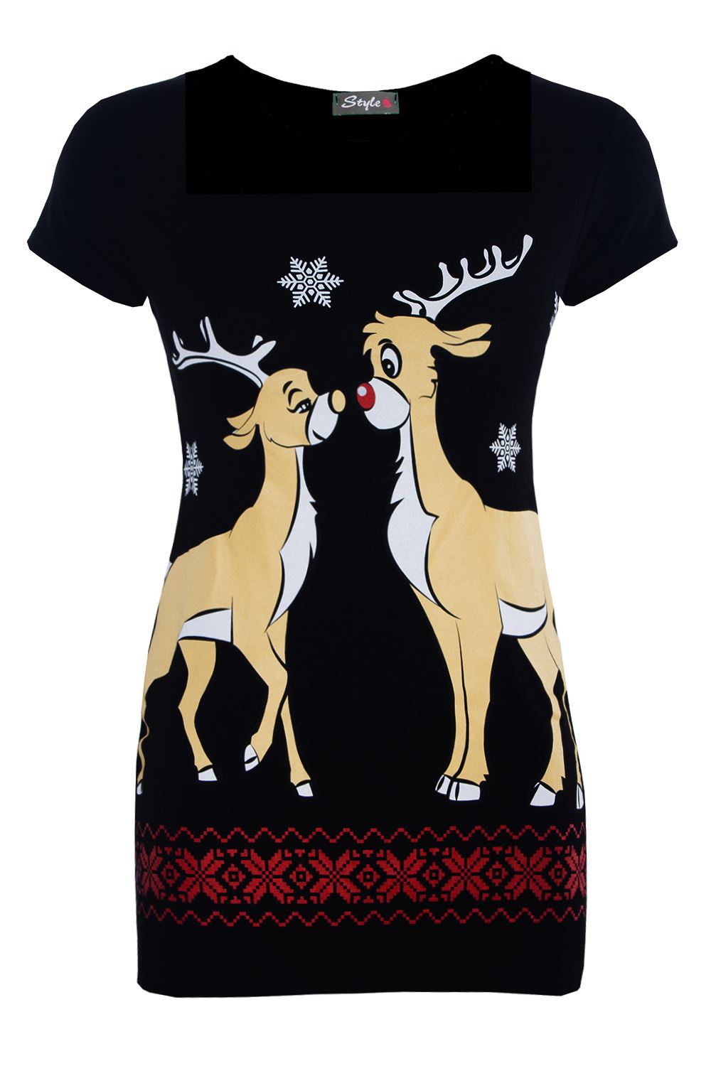 Womens Ladies Christmas Xmas Glitter Olaf Reindeer Batman Penguin T Shirt Tops