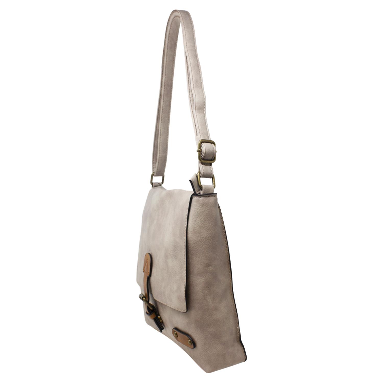 Unisex Adjustable Strap Crossbody Shoulder Bag Spacious Design Casual Handbag - Picture 34 of 56