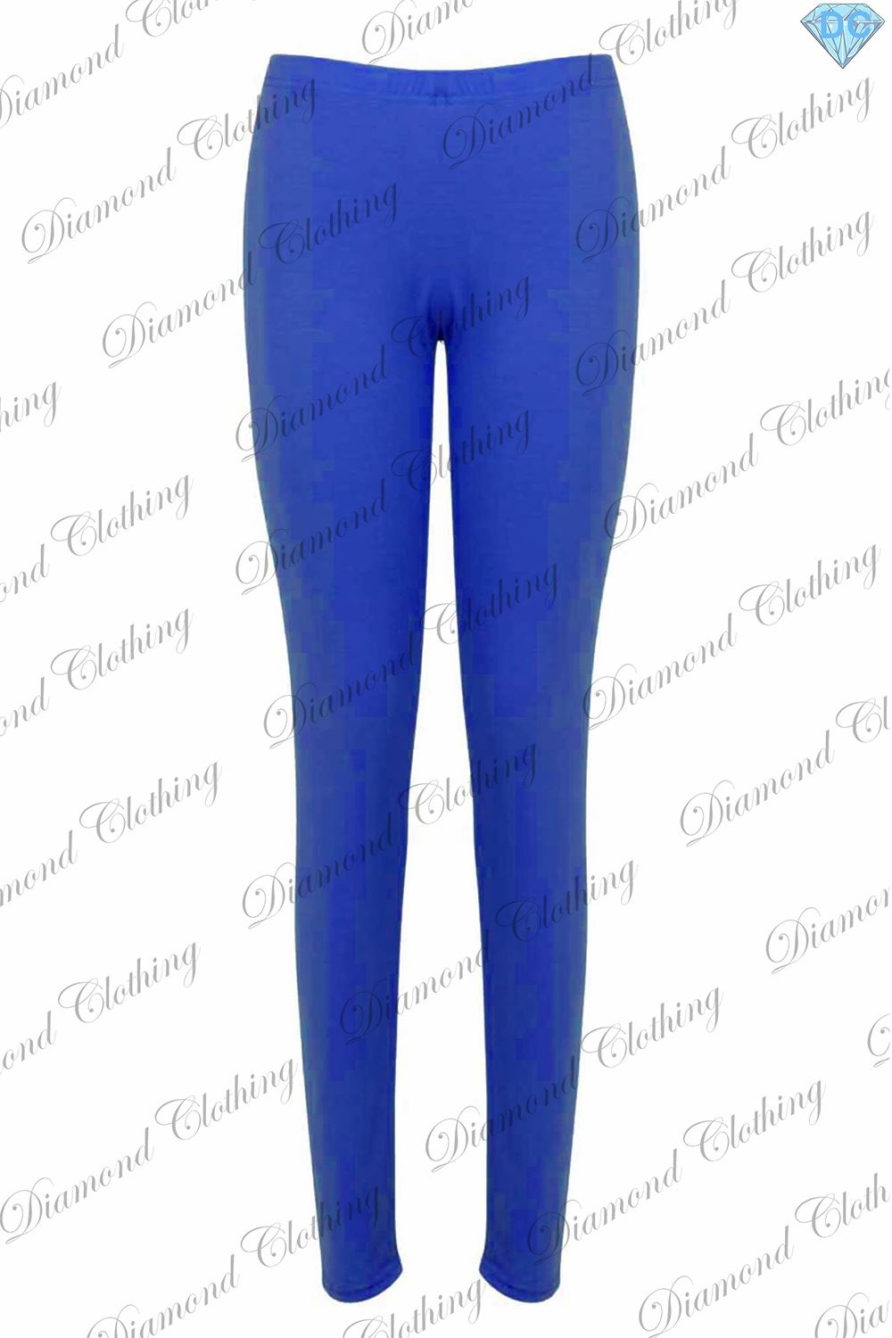 Womens Ladies Plain Basic Full Ankle Length Stretch Jeggings Leggings Trousers - Picture 42 of 196