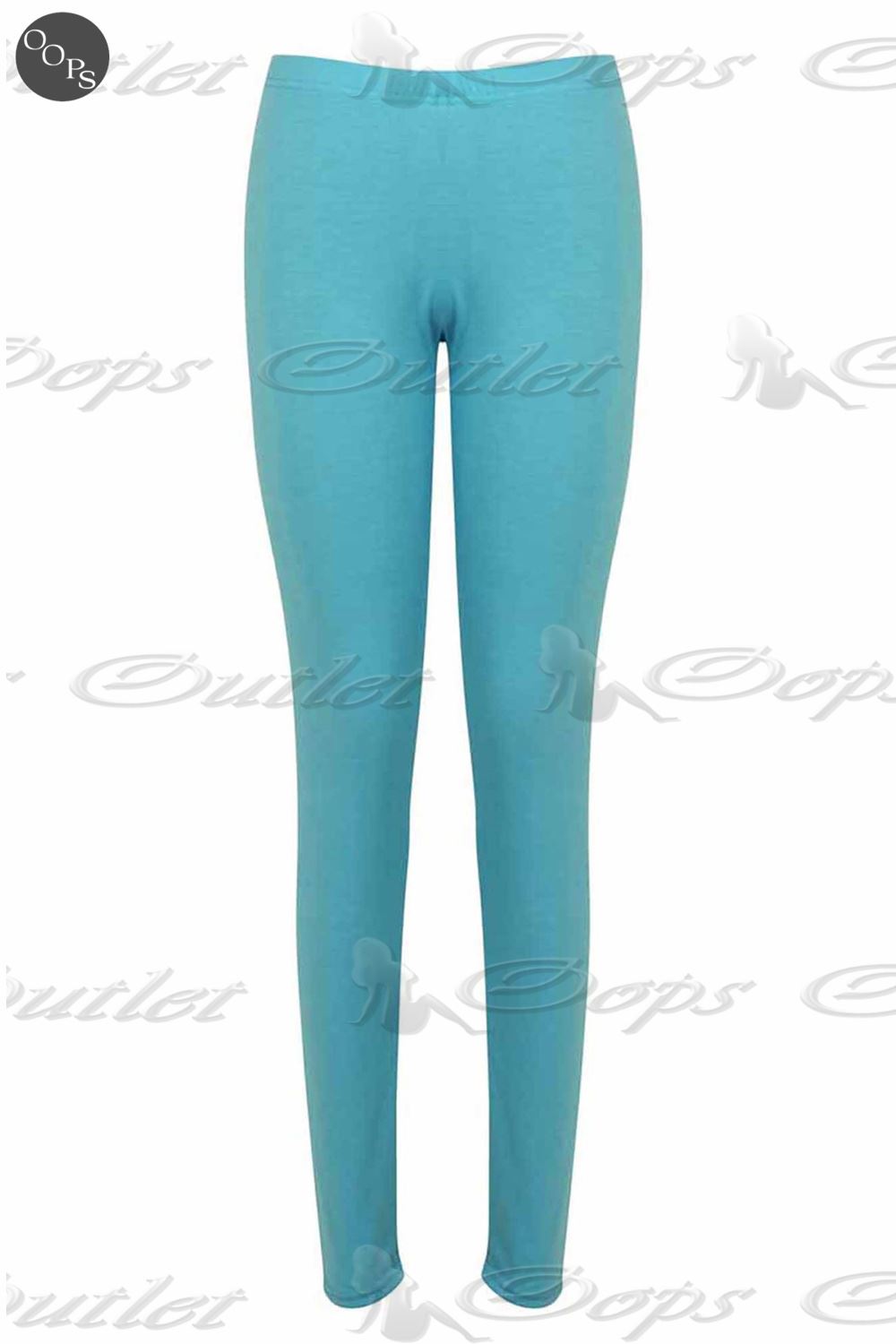 Womens Ladies Plain Basic Full Ankle Length Stretch Jeggings Leggings Trousers - Picture 152 of 196