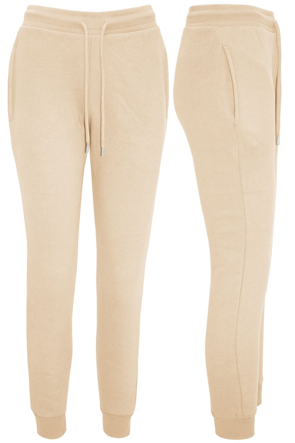 Damen Frauen Fleece Hose Slim Hose Gerippt Elastisch Hohe Taille Unterteil Hose - Bild 62 von 63