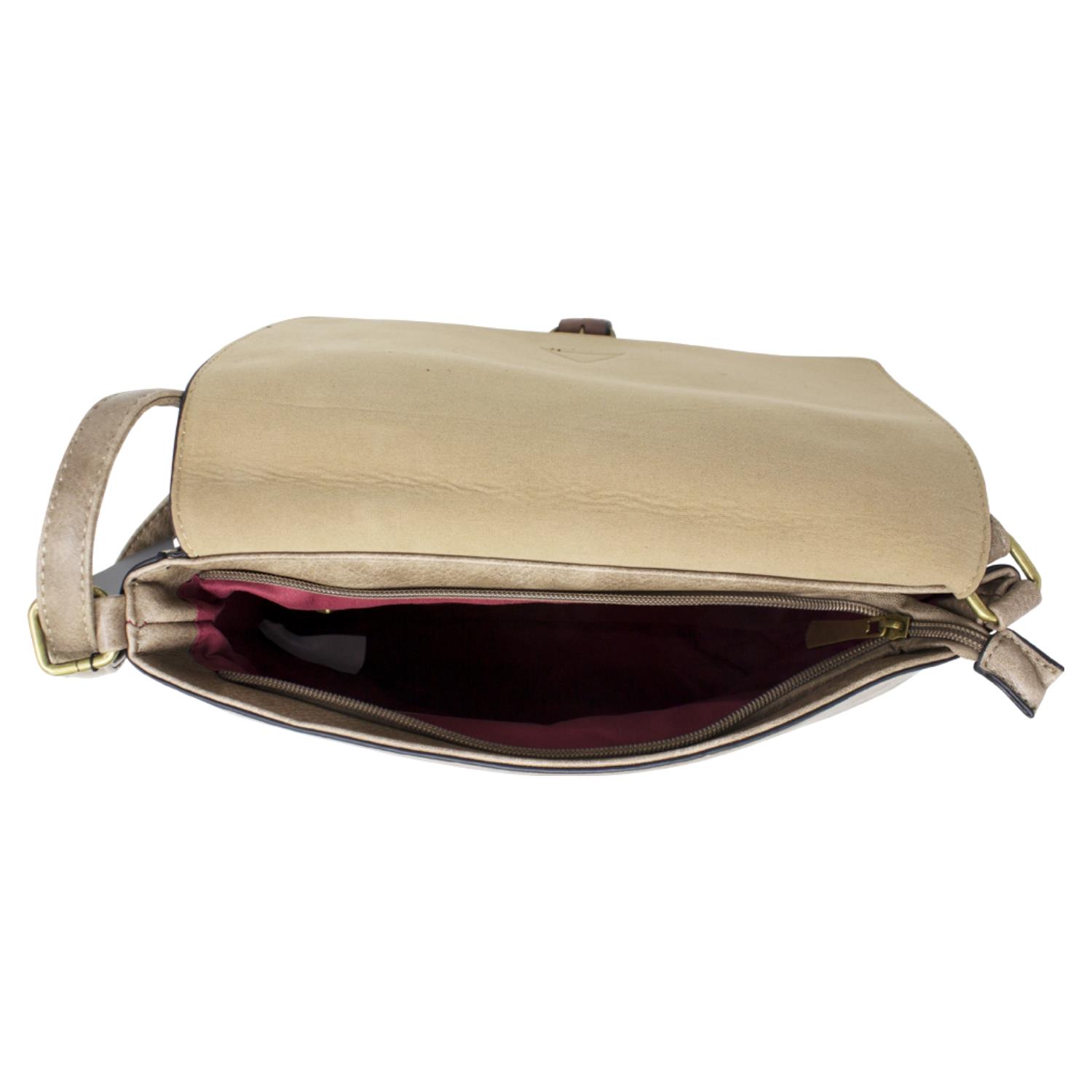 Unisex Adjustable Strap Crossbody Shoulder Bag Spacious Design Casual Handbag - Picture 31 of 56