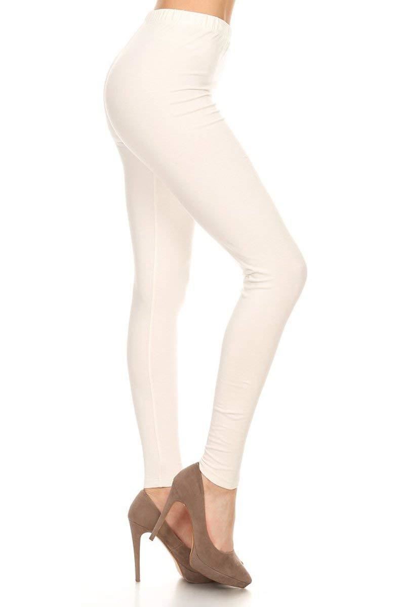 Womens Ladies Plain Basic Full Ankle Length Stretch Jeggings Leggings Trousers - Picture 155 of 196