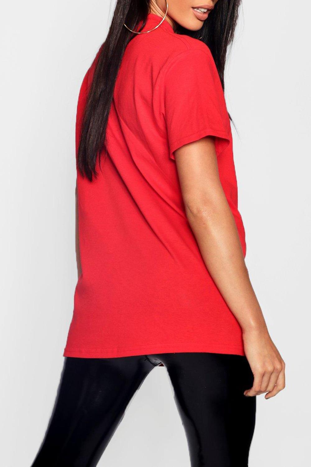 Womens Ladies Boyfriend Gym Boxy Stretchy Basic Baggy Oversized Tee