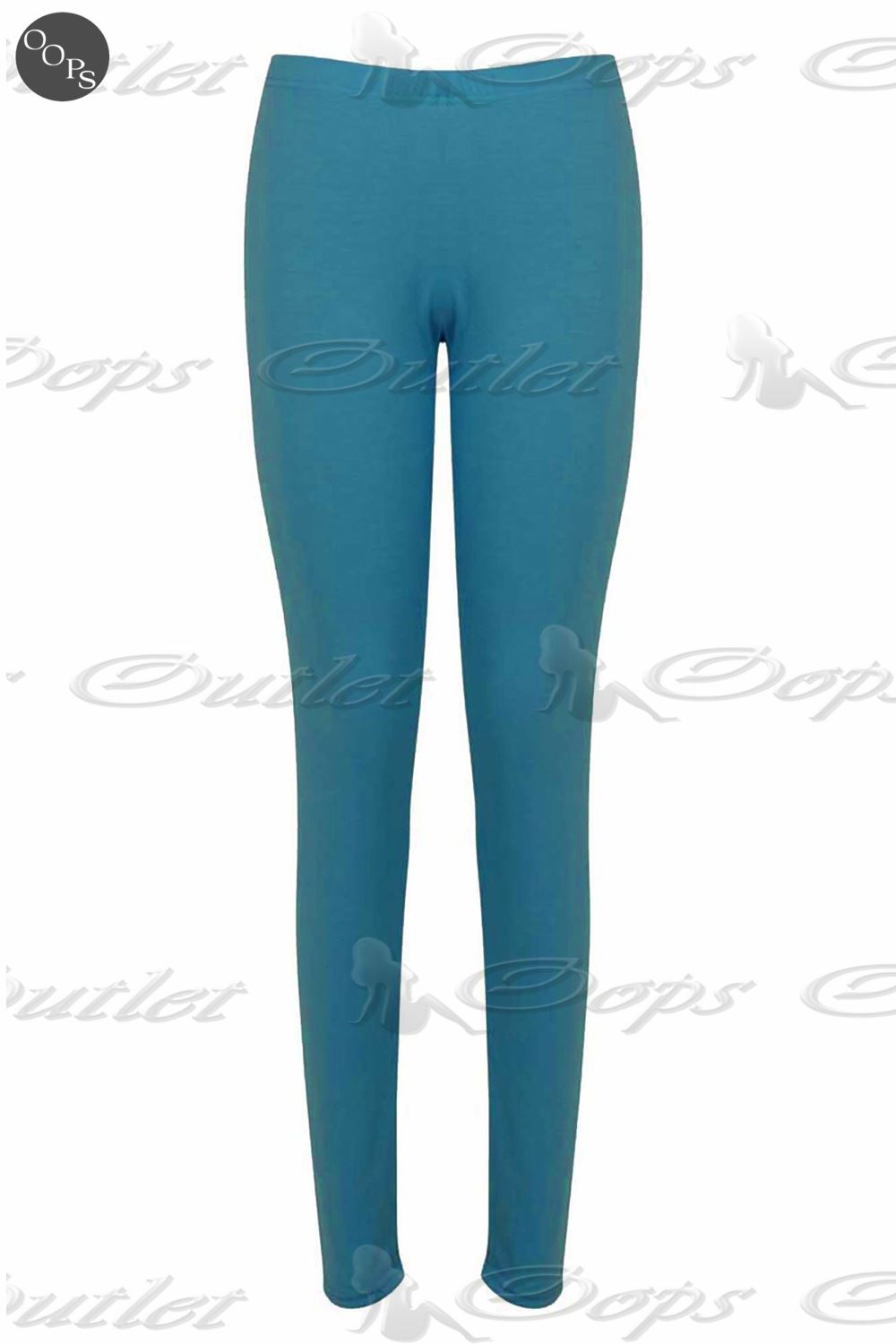 Womens Ladies Plain Basic Full Ankle Length Stretch Jeggings Leggings Trousers - Picture 72 of 196