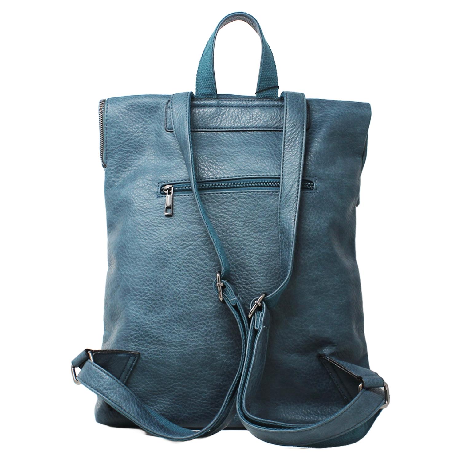 Secure Fold Over Anti Theft Backpack Unisex Rucksack Ideal for Work and Leisure - Picture 18 of 31