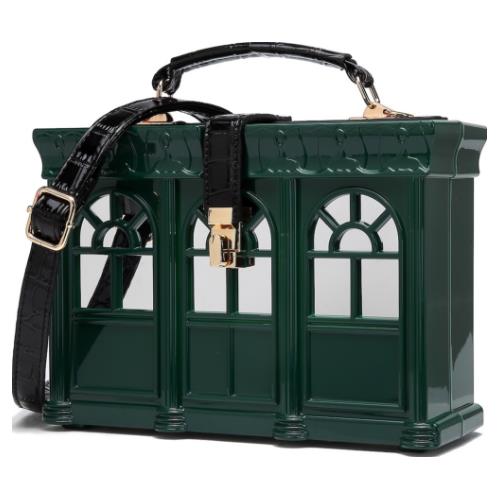 Creative Little Shop Window Hardshell Crossbody Grab Bag Purse for Women - Picture 14 of 42