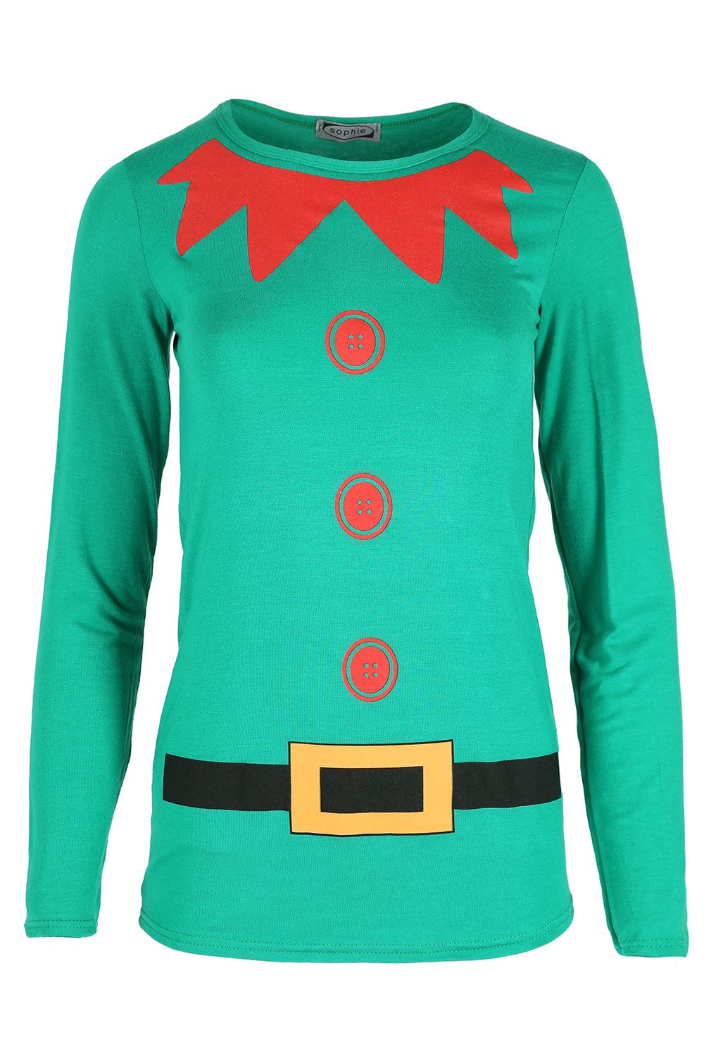 Womens Christmas T Shirt Ladies Xmas Tree Bell Present Gift Snowman Reindeer Top - Picture 27 of 84