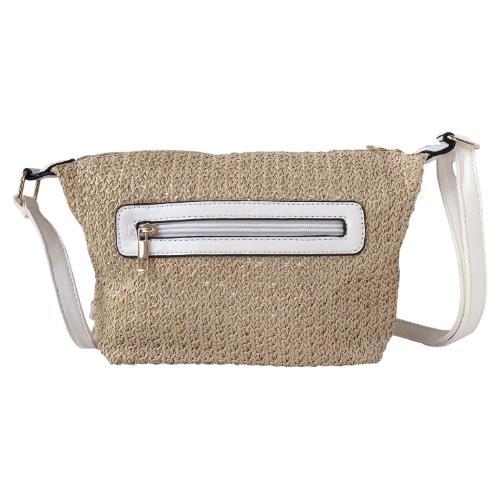 Ladies Boho Straw Crossbody Bag Lightweight Tote Woven Shoulder Purse Handbag - Picture 6 of 32