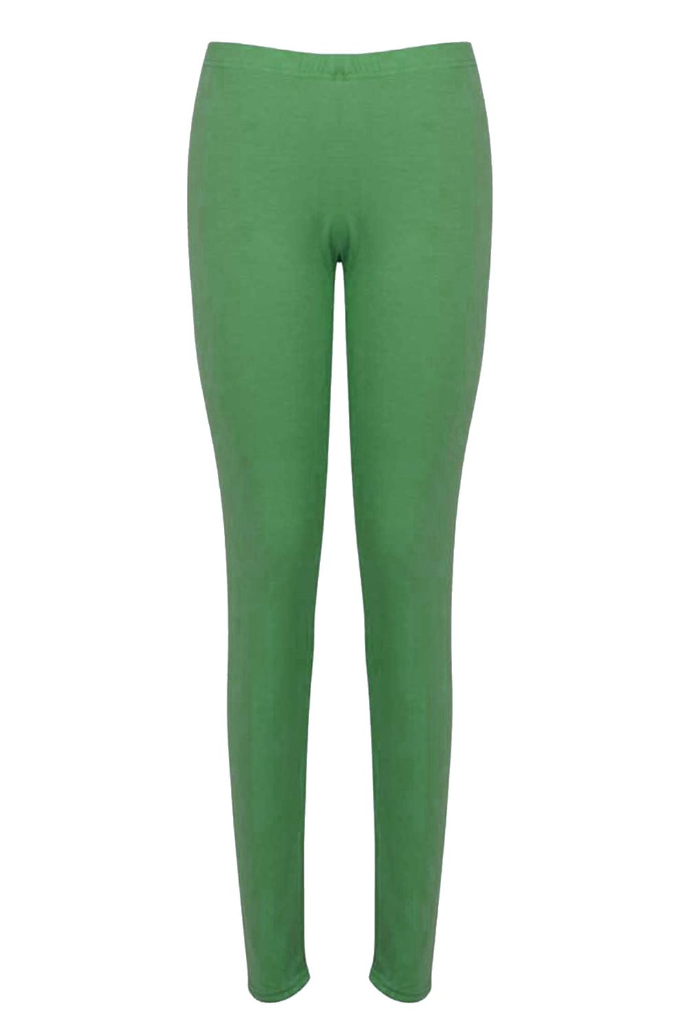 Womens Ladies Plain Basic Full Ankle Length Stretch Jeggings Leggings Trousers - Picture 52 of 196