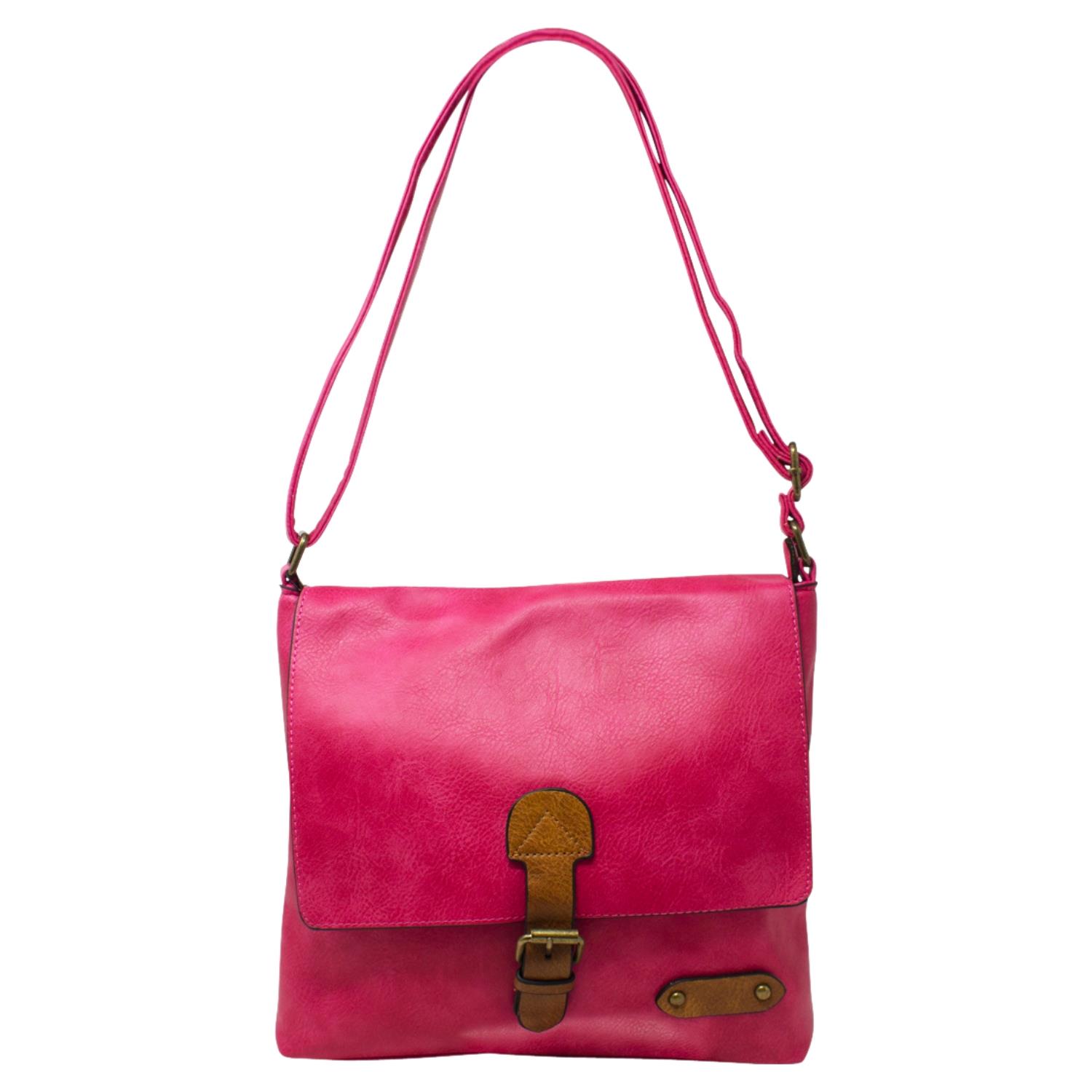Unisex Adjustable Strap Crossbody Shoulder Bag Spacious Design Casual Handbag - Picture 48 of 56