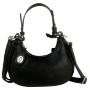 Turn-Lock Handle Ladies Shoulder Bag Faux Leather Tote Crossbody Purse Handbag - Picture 2 of 25