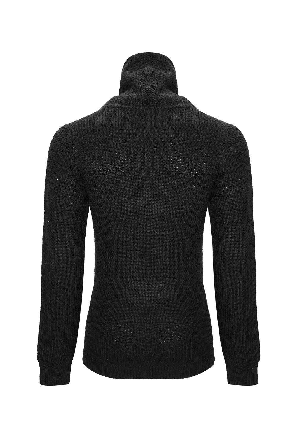 Mens Jumper High Neck ZipUp Sweater Knitted Thick Warm Winter Stylish Jumper Top eBay