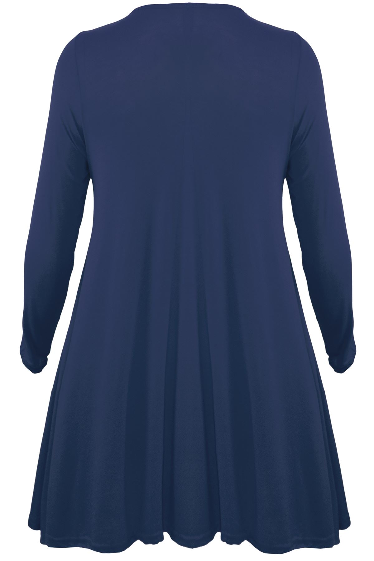 Mini Bodycon Ladies Lace Up Eyelet Flared Womens Plus Size V Neck Swing Dress - Picture 28 of 30