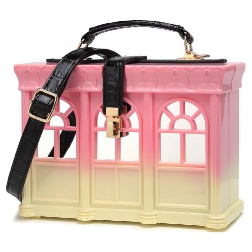 Creative Little Shop Window Hardshell Crossbody Grab Bag Purse for Women - Picture 27 of 42