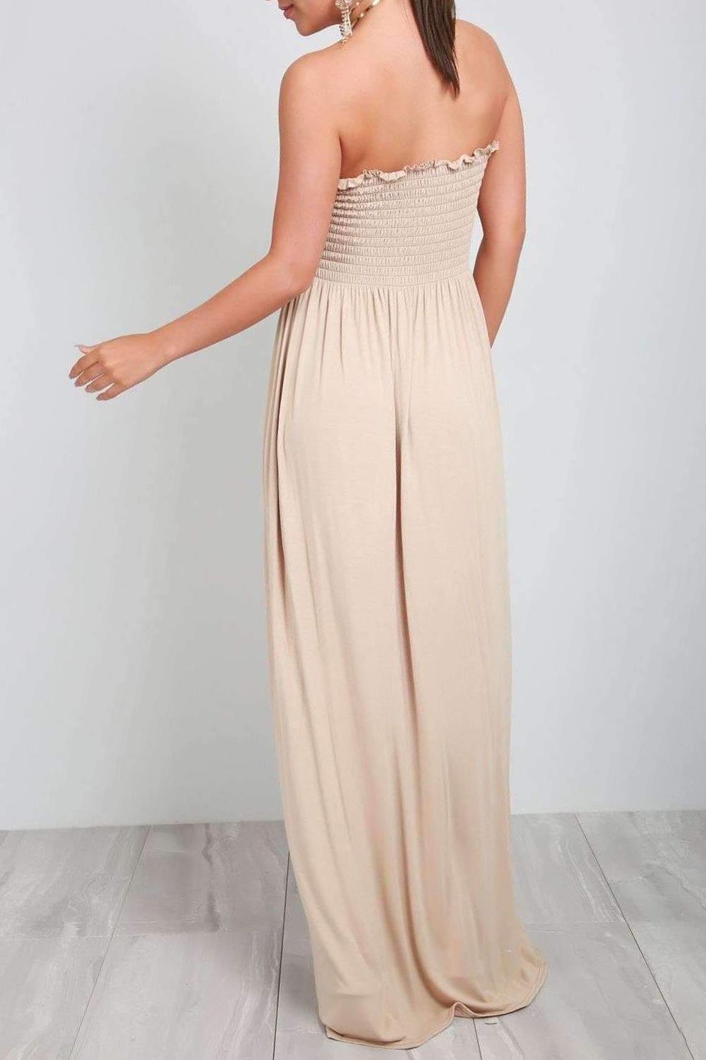 Womens Ladies Gathered Printed Sheering Strapless Boobtube Bandeau Maxi Dresses - Picture 16 of 25