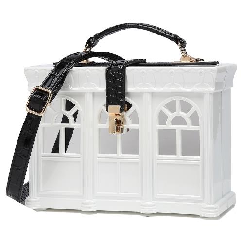 Creative Little Shop Window Hardshell Crossbody Grab Bag Purse for Women - Picture 13 of 42