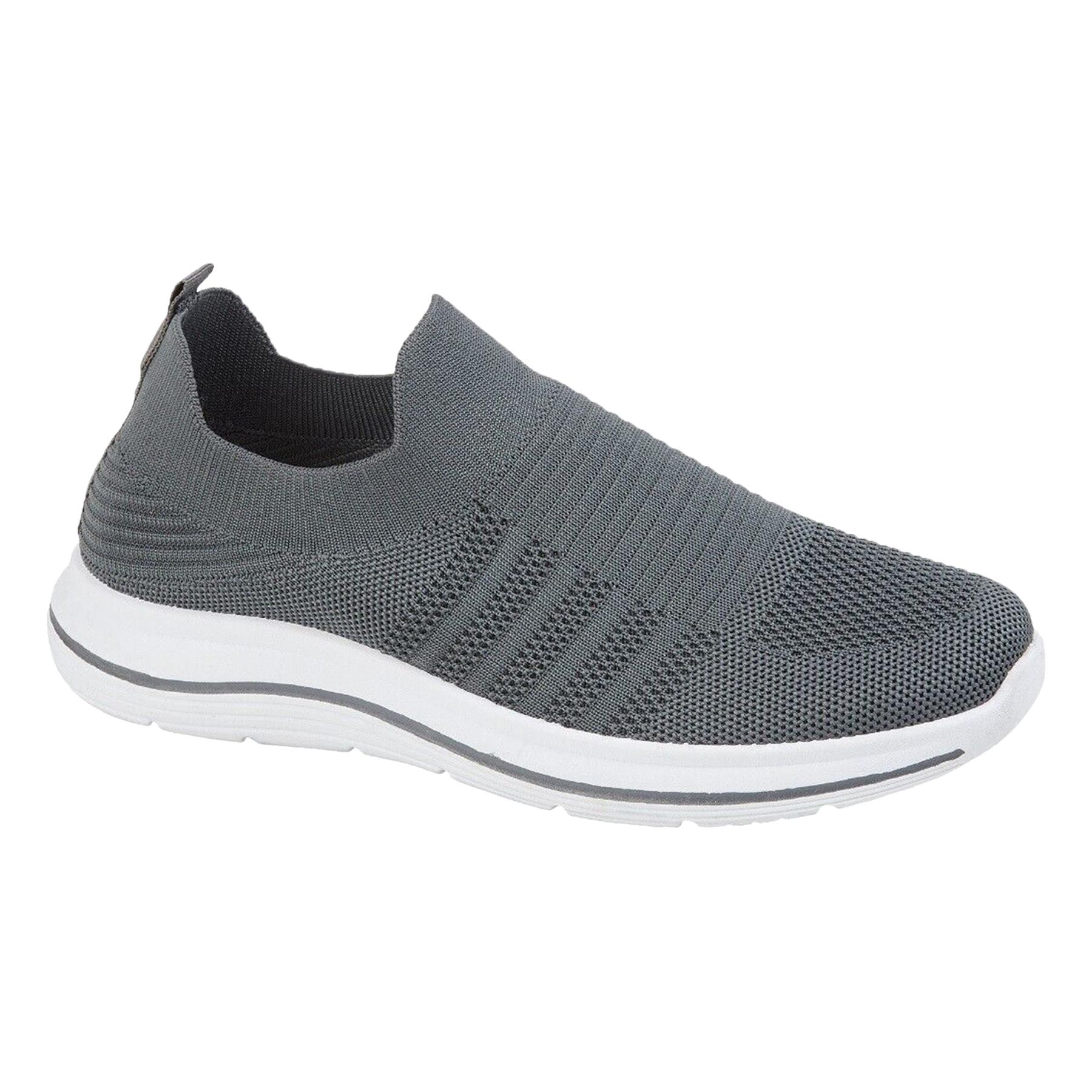 mens walking shoes with memory foam insoles