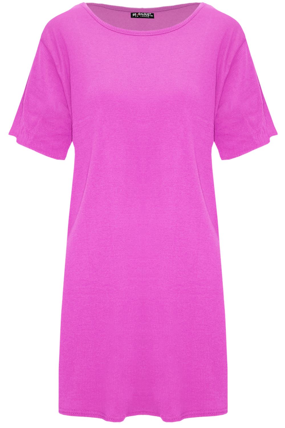 Womens Ladies Pyjamas Dress Smile Nightshirt Nightie PJ Night Wear T Shirt Dress - Picture 8 of 38