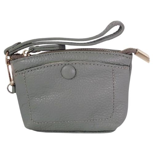 Stylish Wristlet Bag Ladies Small Handbag Faux Leather Womens Purse Zip Pocket - Picture 6 of 40