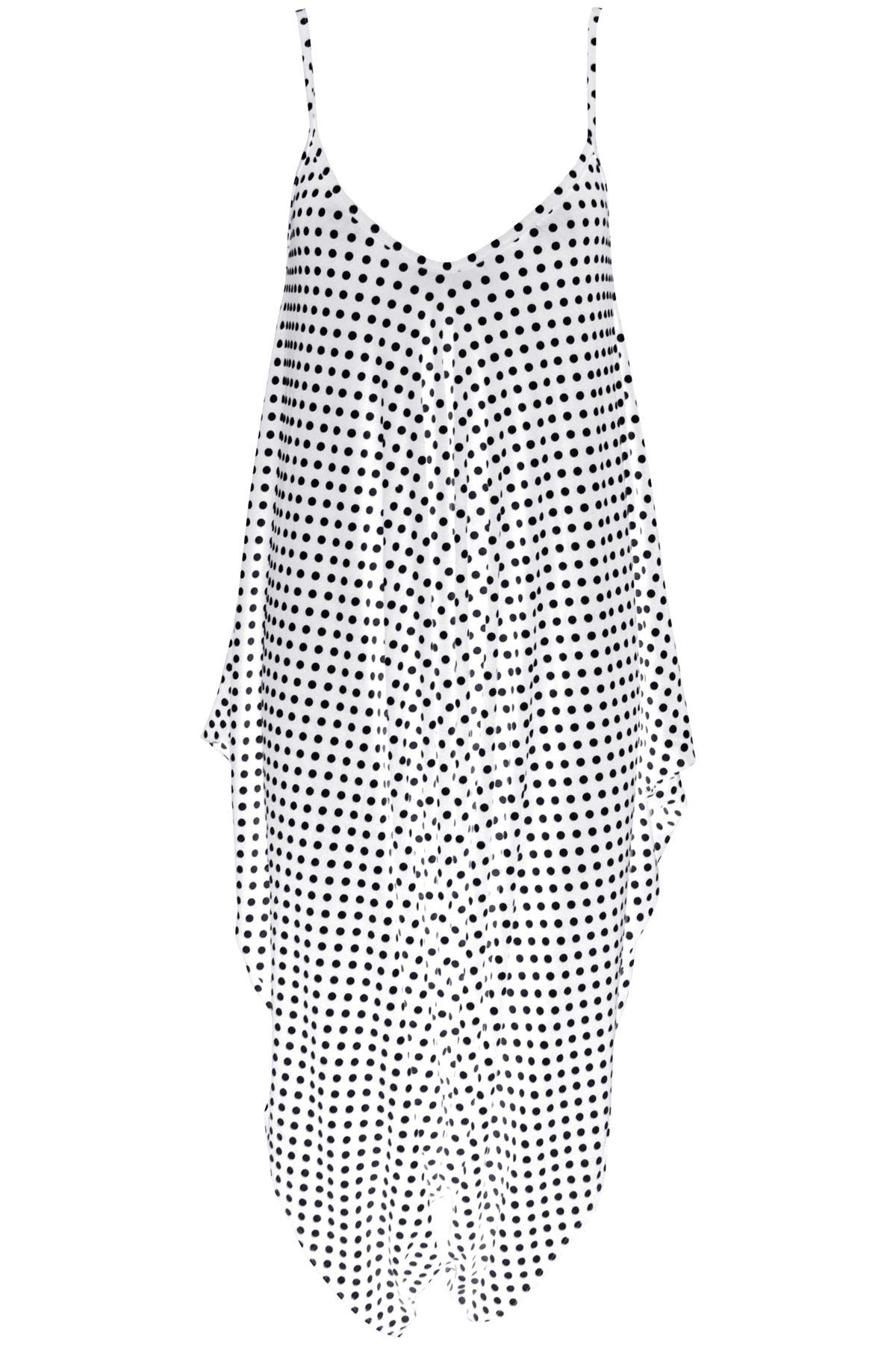 Women Ladies Stripes Lagenlook Italian Drape Baggy Harem Dress Playsuit Jumpsuit - Picture 4 of 41