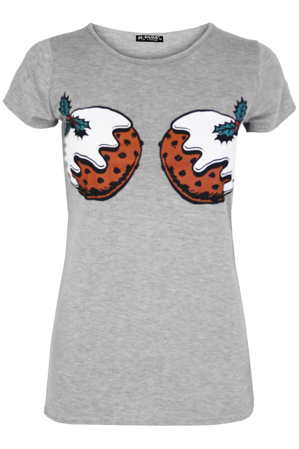 T Shirt Womens Xmas Festive Novelty Tee 