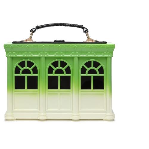 Creative Little Shop Window Hardshell Crossbody Grab Bag Purse for Women - Picture 37 of 42