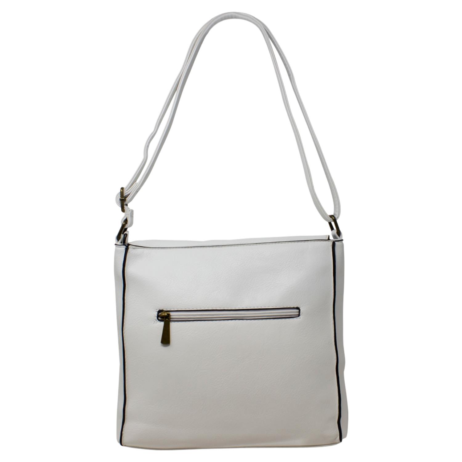 Unisex Adjustable Strap Crossbody Shoulder Bag Spacious Design Casual Handbag - Picture 55 of 56