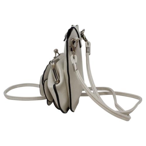 Womens Camellia Phone And Coin Pouch Mini Crossbody Shoulder Handbag Purse - Picture 11 of 37