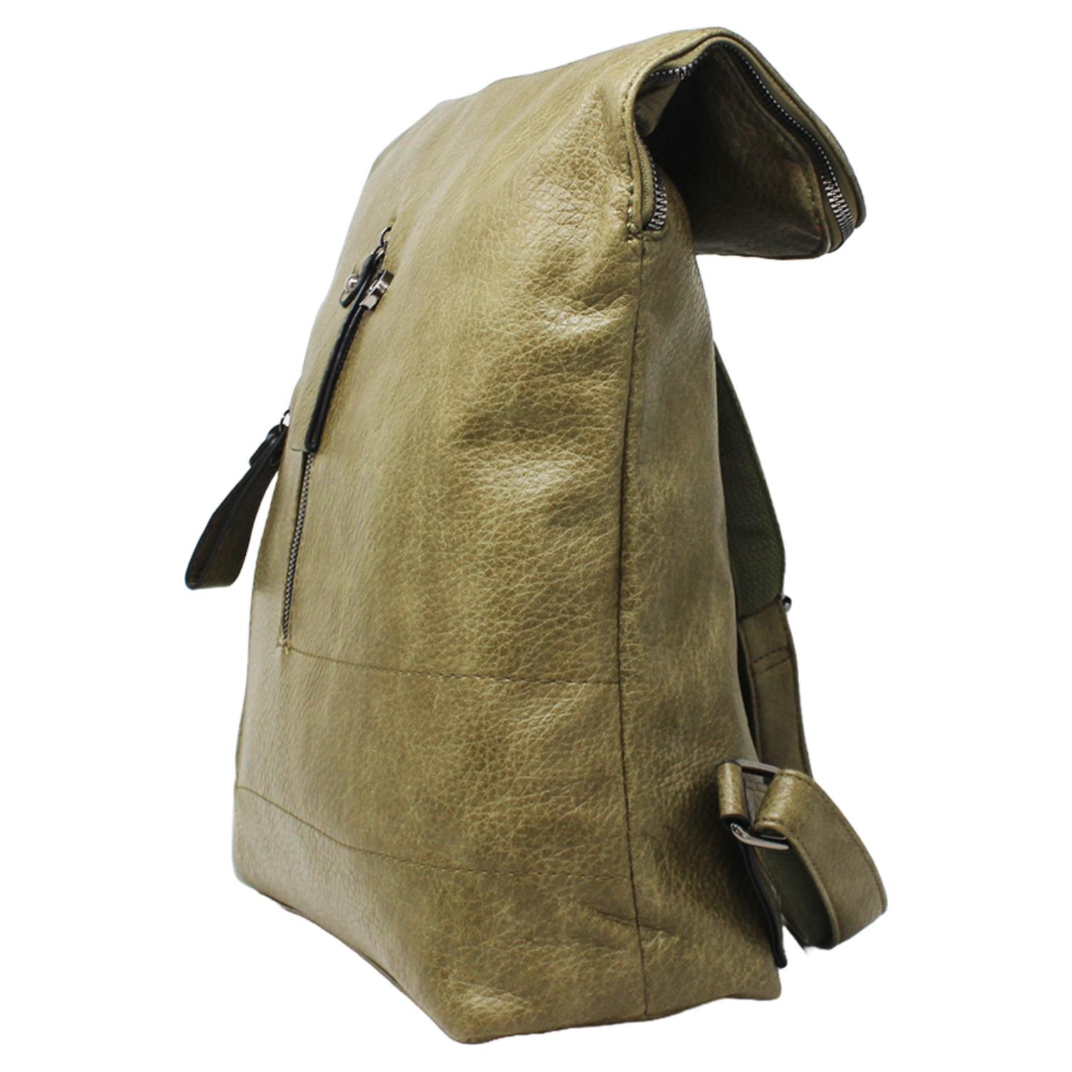 Secure Fold Over Anti Theft Backpack Unisex Rucksack Ideal for Work and Leisure - Picture 10 of 31