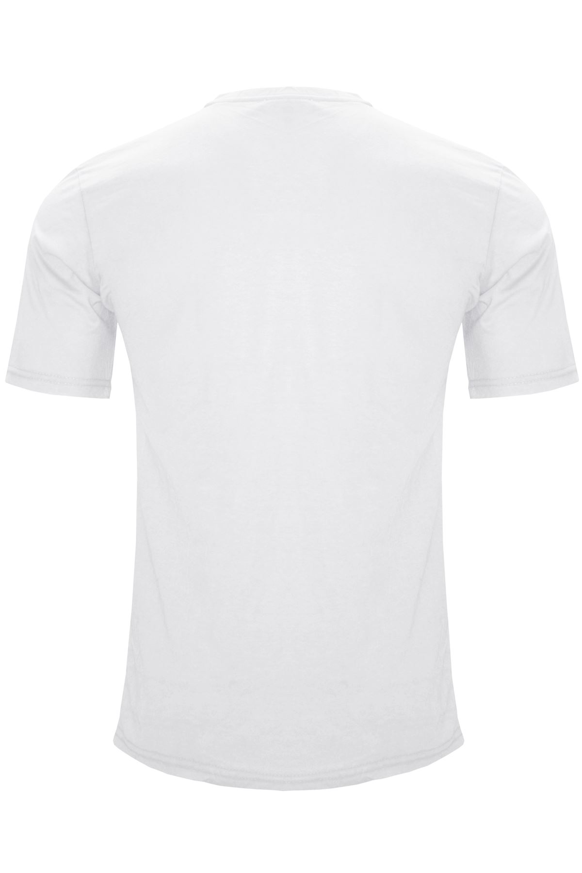 Mens Slim Fit T Shirt Muscle Running Work V Neck Short Sleeve Plain Basic Tees - Picture 13 of 13