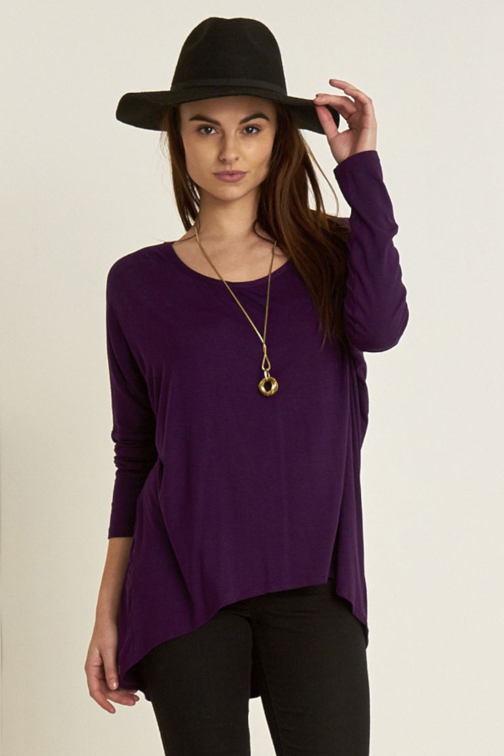 oversized plain t shirt womens