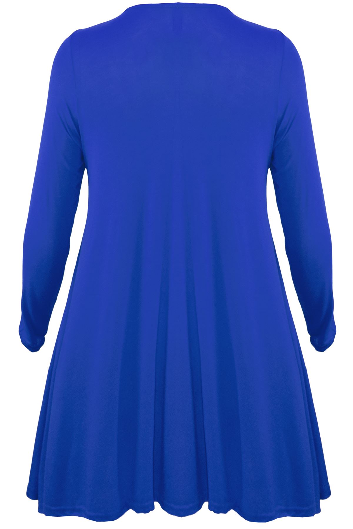 Mini Bodycon Ladies Lace Up Eyelet Flared Womens Plus Size V Neck Swing Dress - Picture 16 of 30