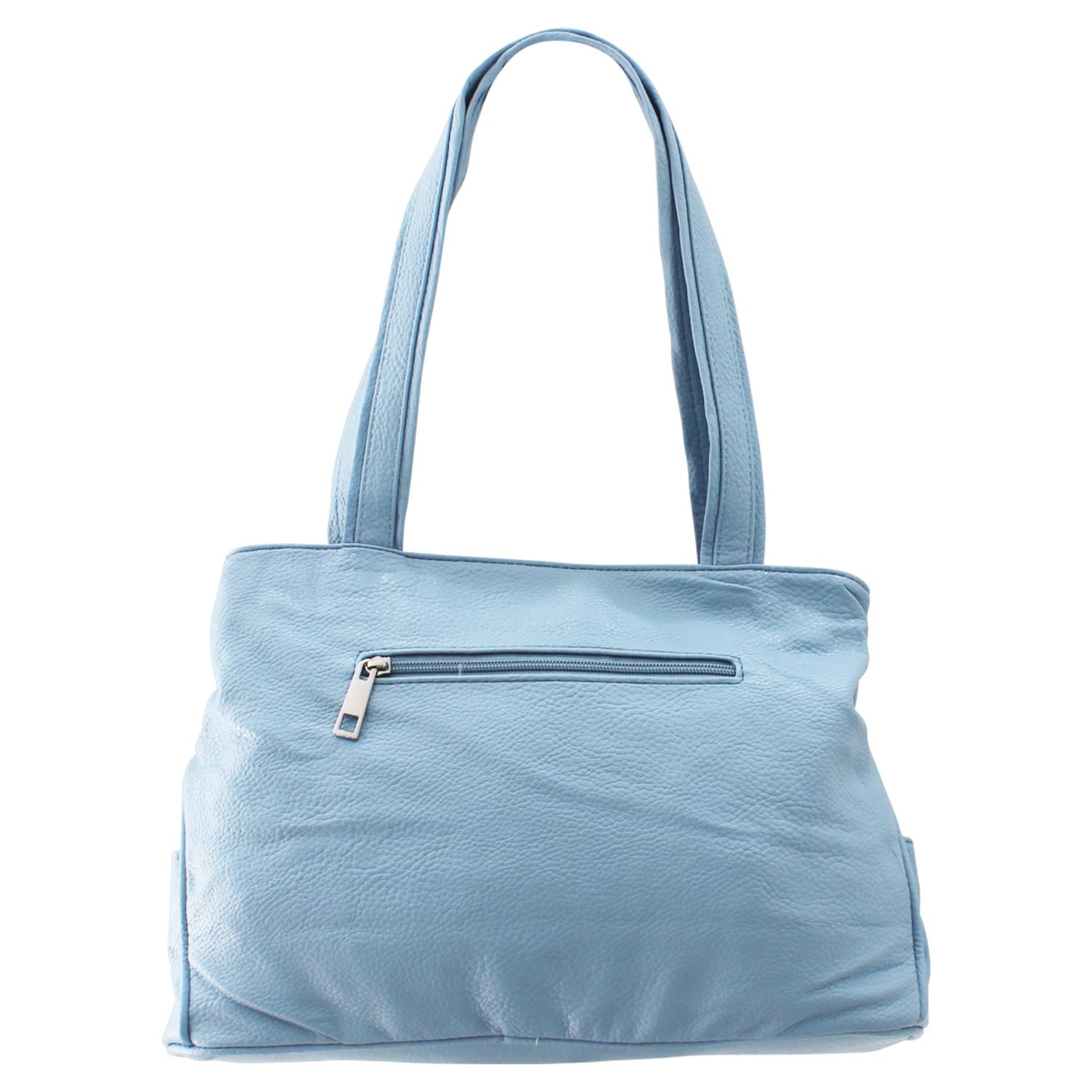 Ladies Shoulder Bag with Organised Pockets Multi Compartments Women Work Handbag - Picture 26 of 27