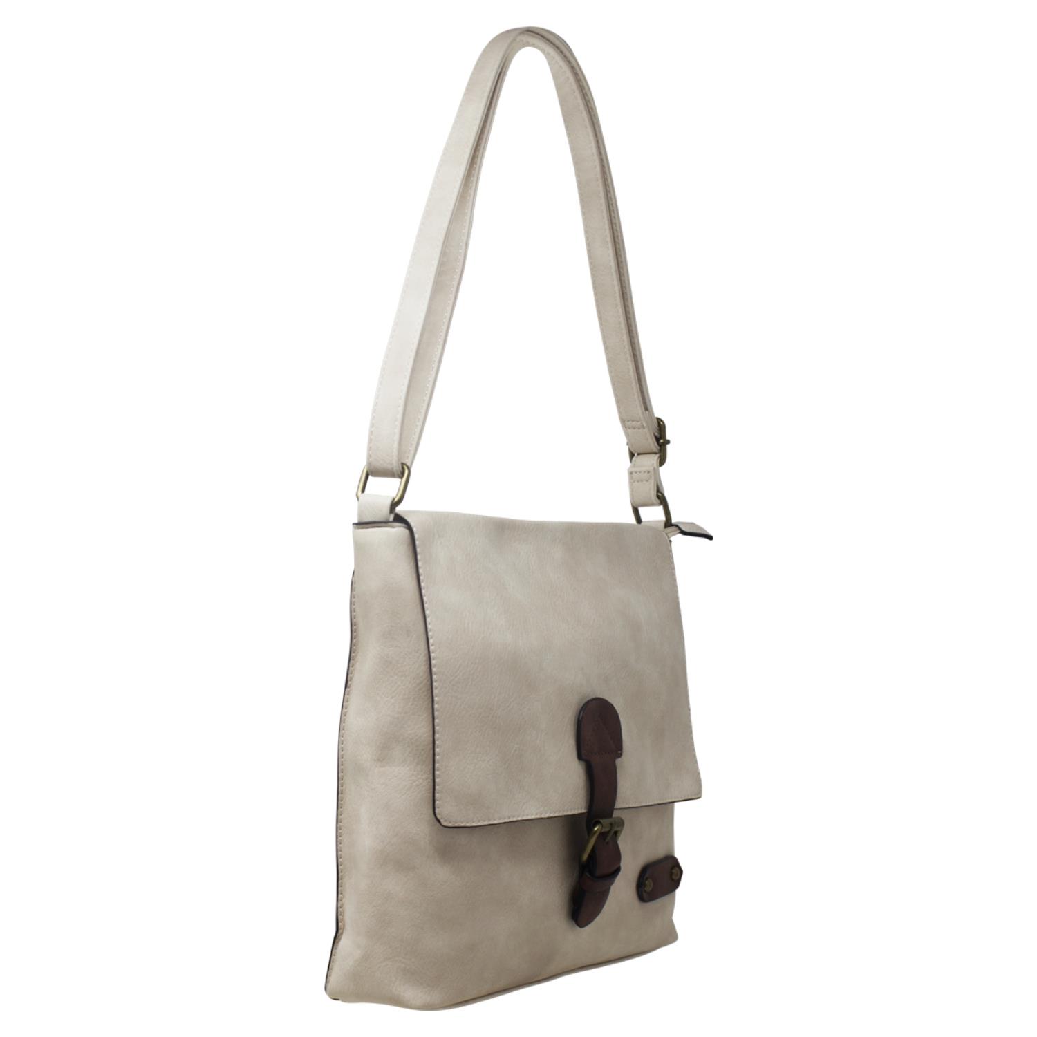 Unisex Adjustable Strap Crossbody Shoulder Bag Spacious Design Casual Handbag - Picture 3 of 56