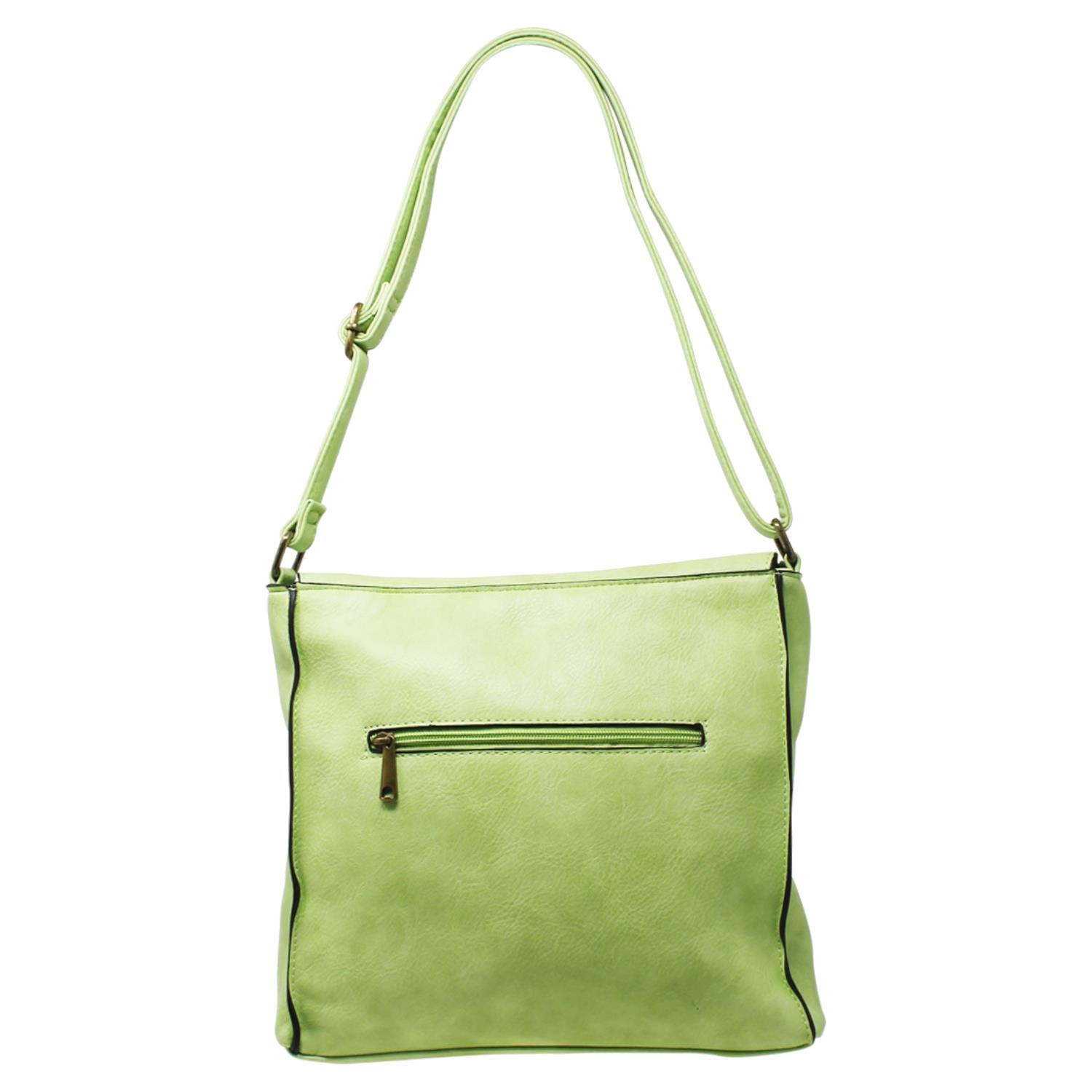Unisex Adjustable Strap Crossbody Shoulder Bag Spacious Design Casual Handbag - Picture 19 of 56