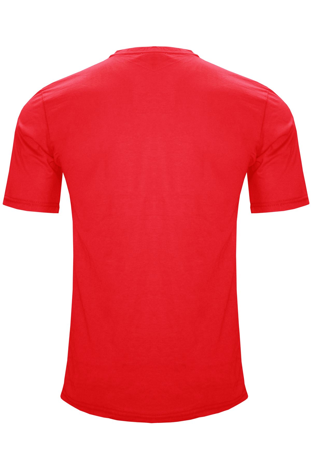 Mens Slim Fit T Shirt Muscle Running Work V Neck Short Sleeve Plain Basic Tees - Picture 5 of 13