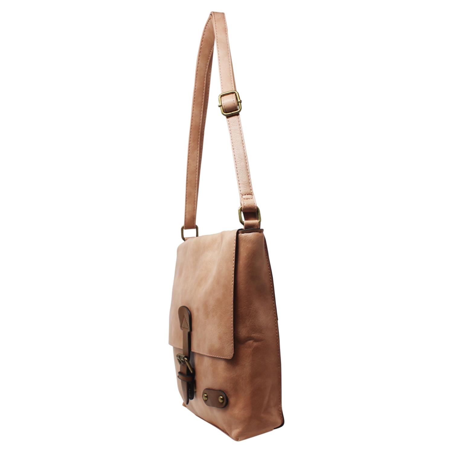 Unisex Adjustable Strap Crossbody Shoulder Bag Spacious Design Casual Handbag - Picture 47 of 56