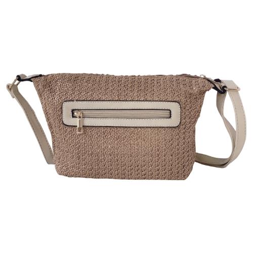 Ladies Boho Straw Crossbody Bag Lightweight Tote Woven Shoulder Purse Handbag - Picture 28 of 32
