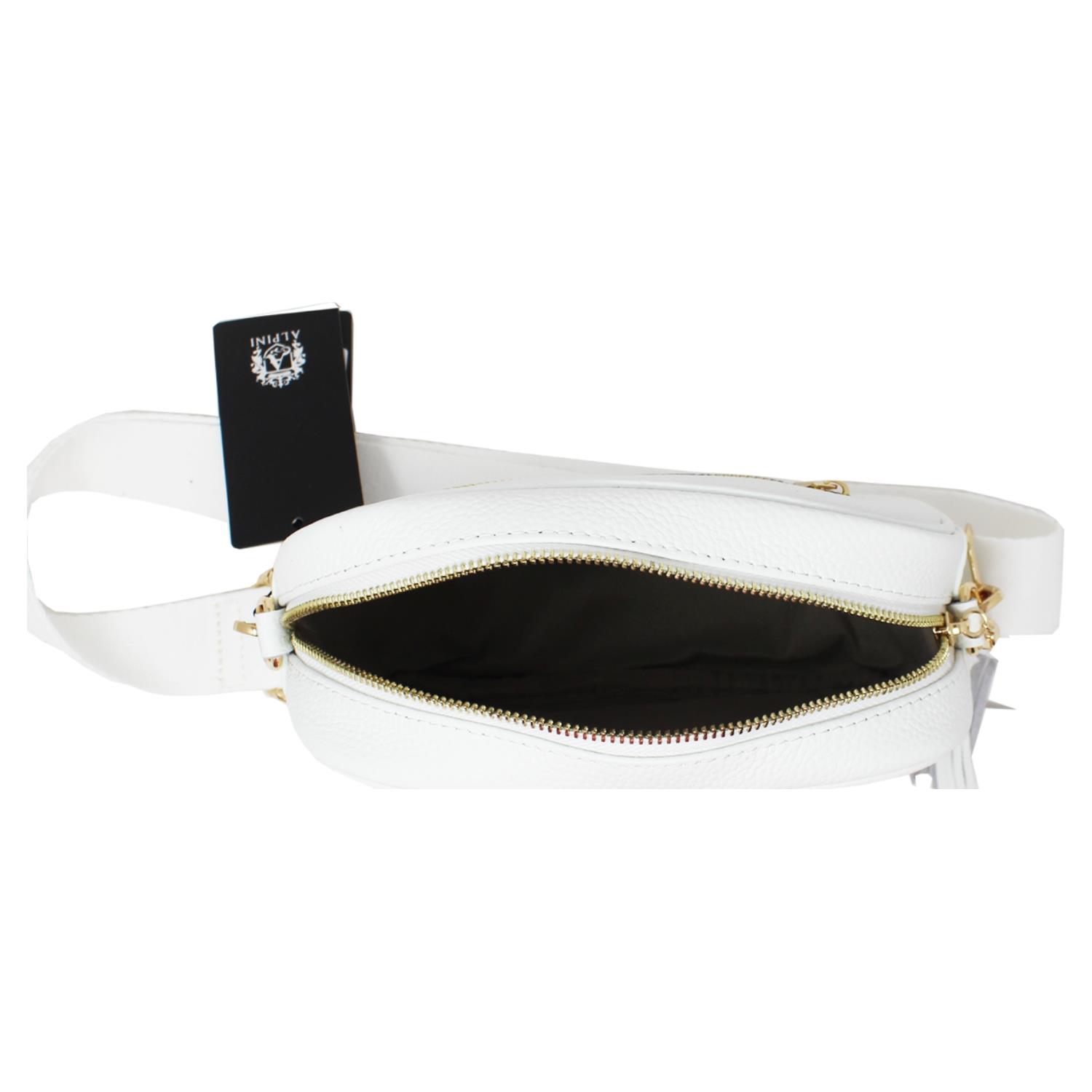 Real Leather Small Crossbody Bag Women Shoulder Handbag with Bee Decor - Picture 44 of 47