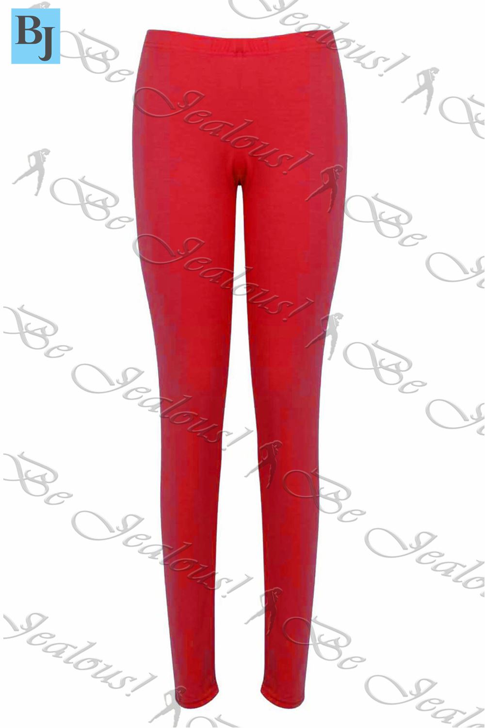 Womens Ladies Plain Basic Full Ankle Length Stretch Jeggings Leggings Trousers - Picture 22 of 196