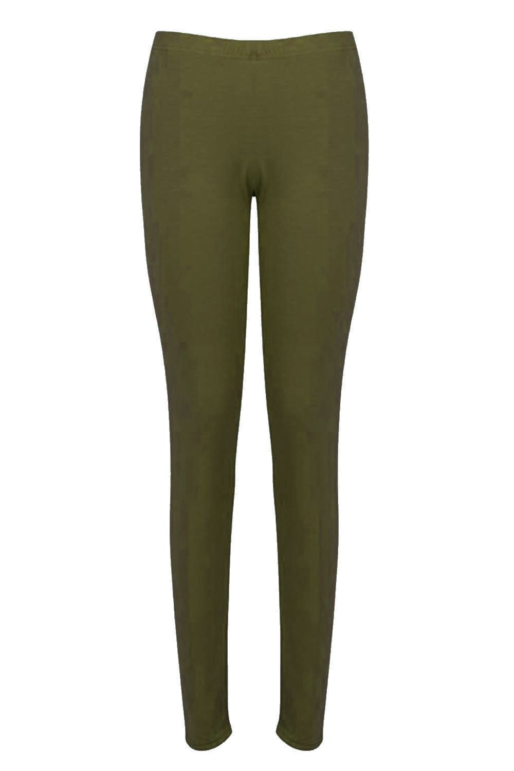 Womens Ladies Plain Basic Full Ankle Length Stretch Jeggings Leggings Trousers - Picture 172 of 196