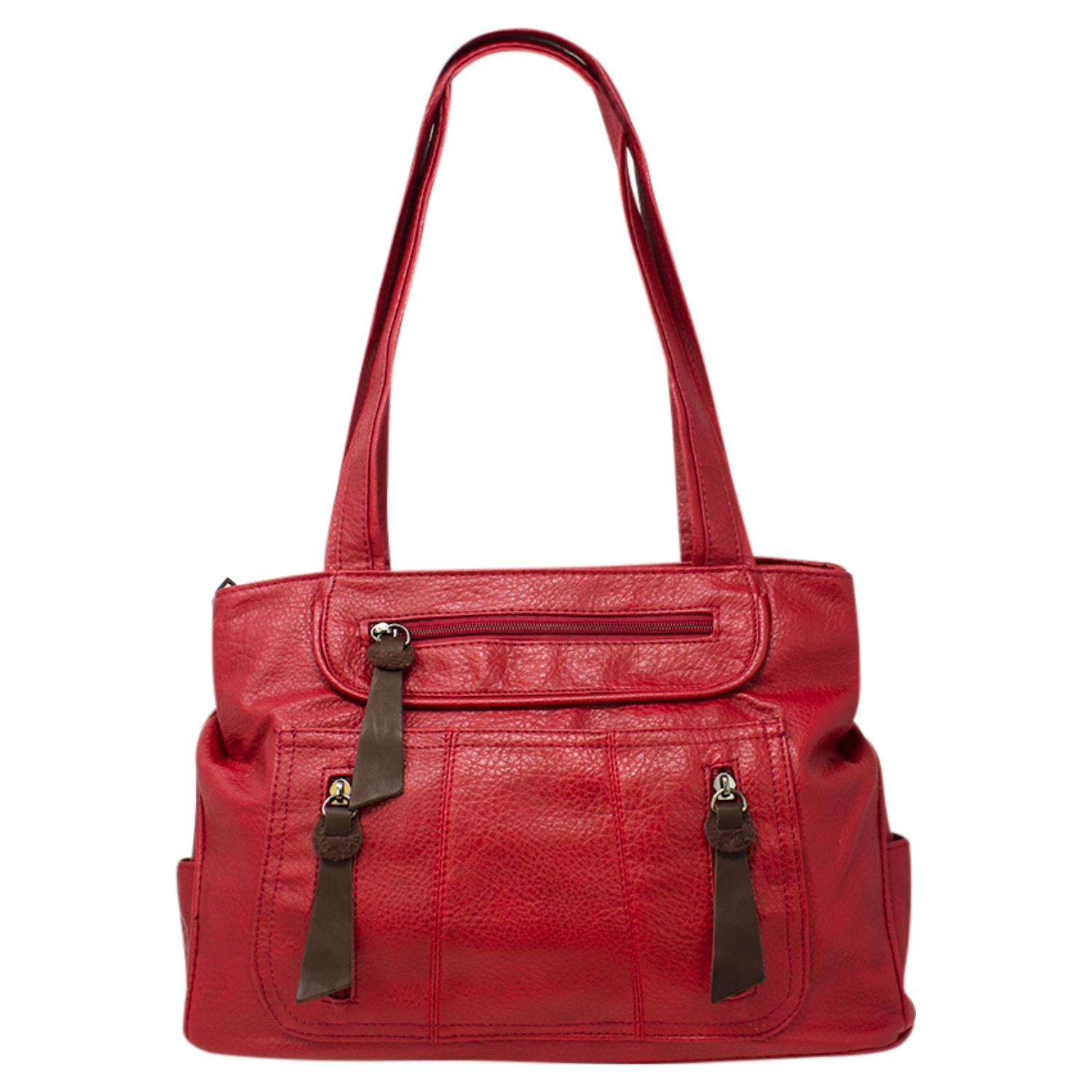 Ladies Shoulder Bag with Organised Pockets Multi Compartments Women Work Handbag - Picture 14 of 27