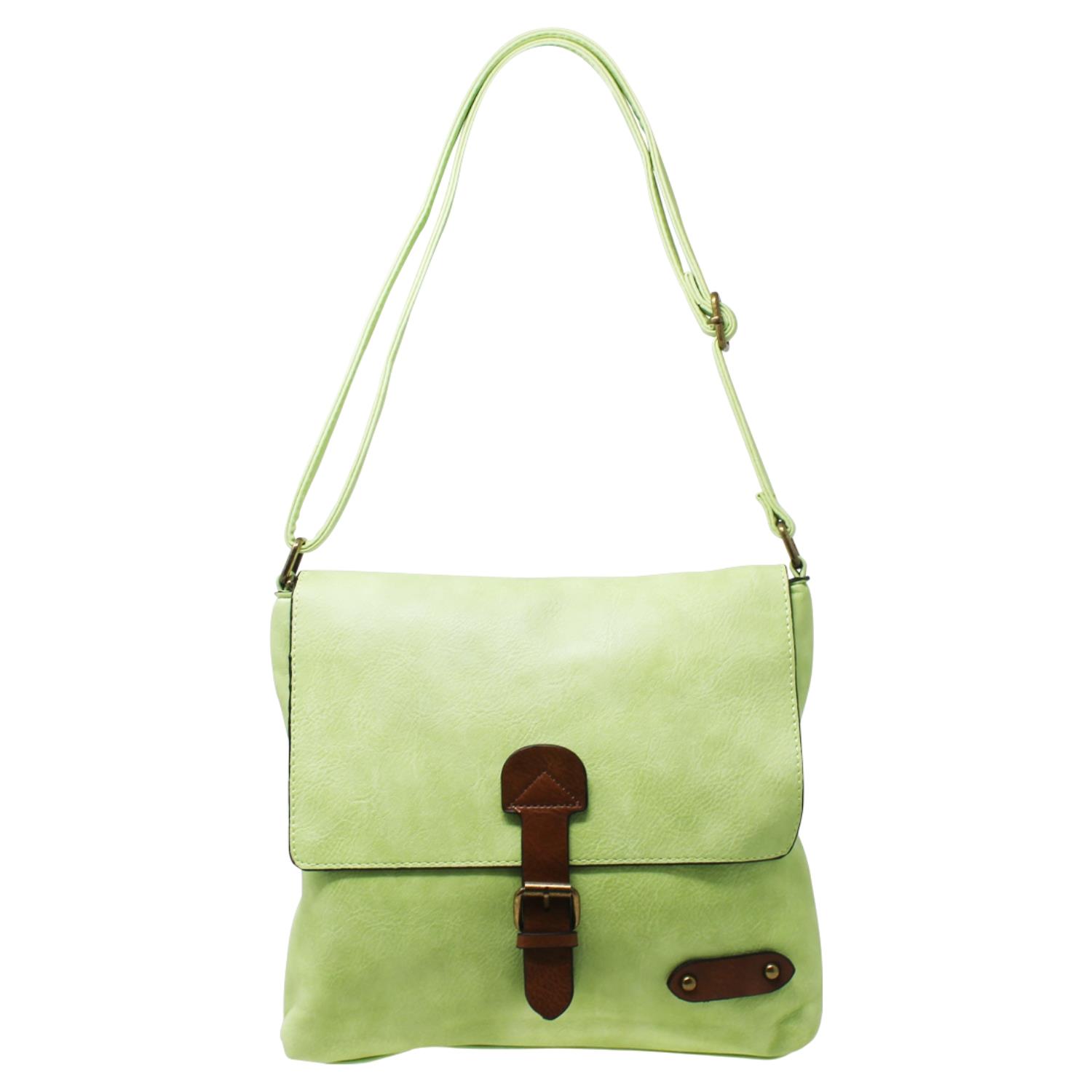Unisex Adjustable Strap Crossbody Shoulder Bag Spacious Design Casual Handbag - Picture 18 of 56