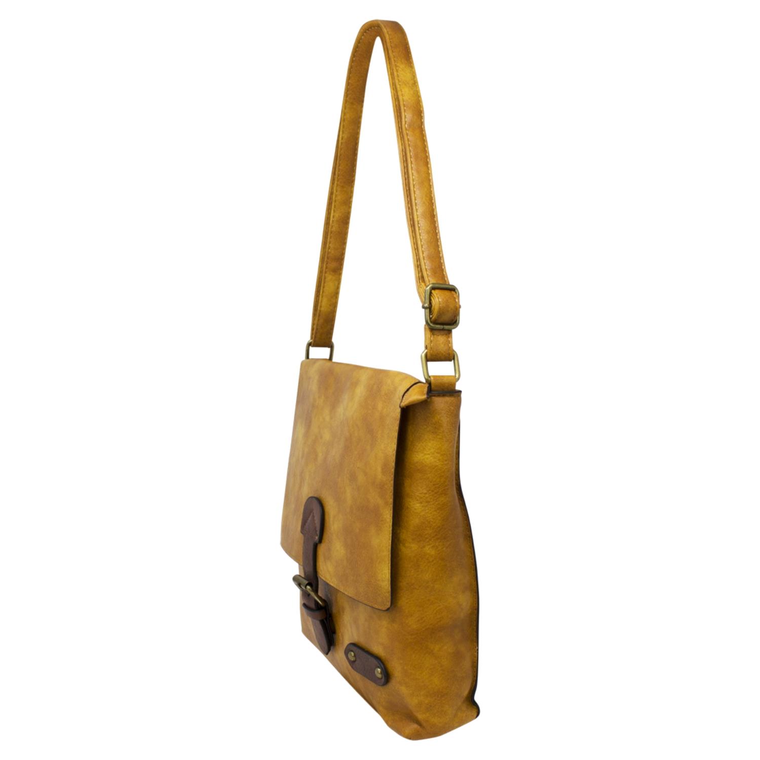 Unisex Adjustable Strap Crossbody Shoulder Bag Spacious Design Casual Handbag - Picture 15 of 56