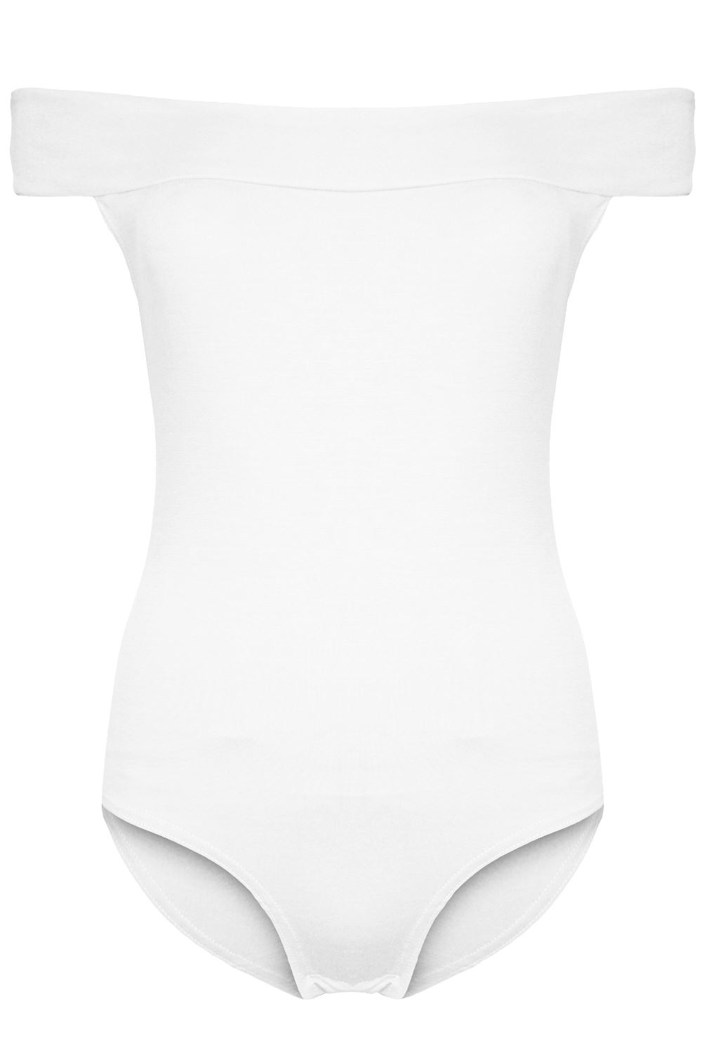 Womens Ladies Plain Jersey Long Sleeves Stretchy Leotard Bodysuit Top Plus Sizes - Picture 22 of 53