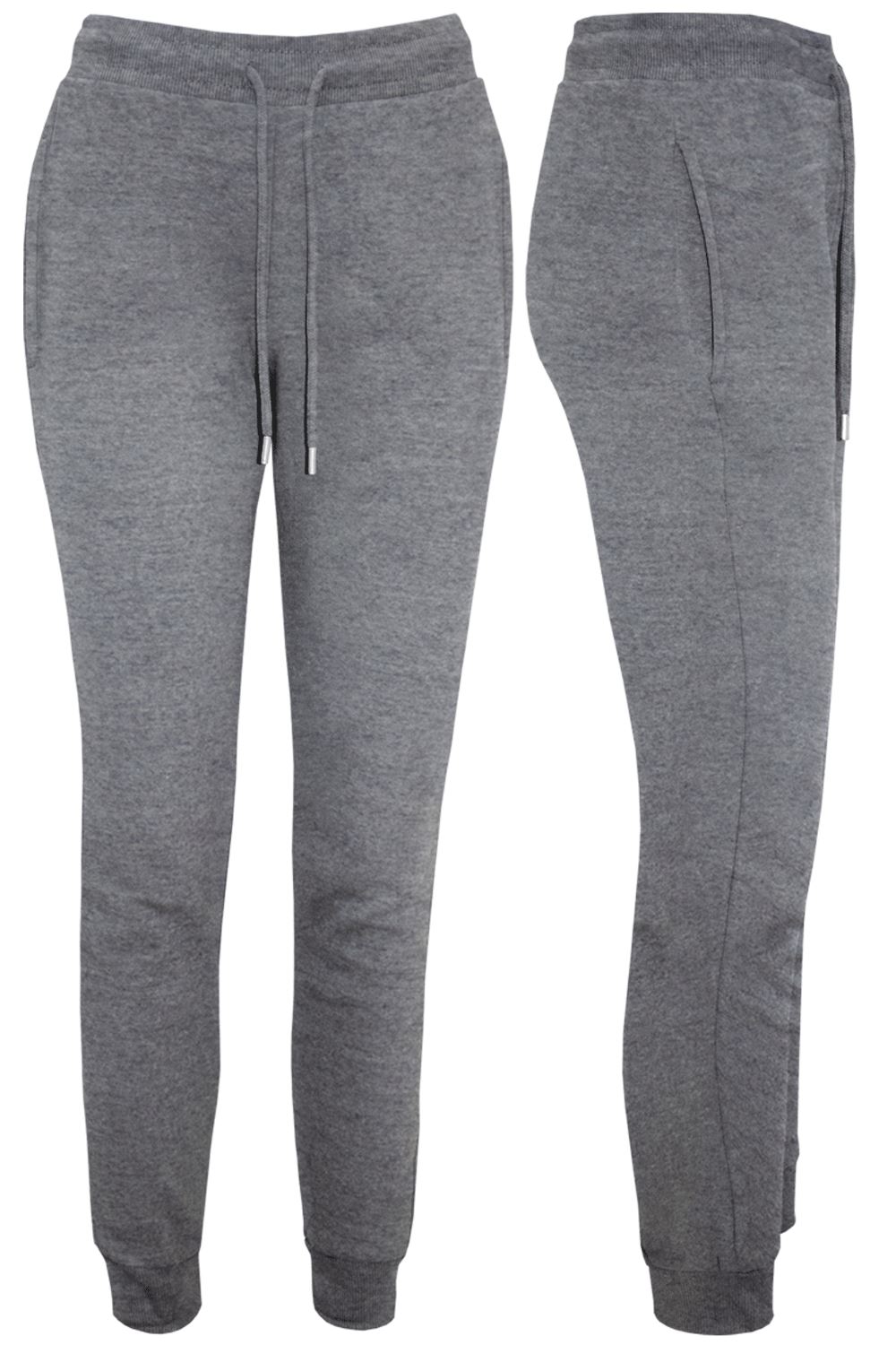 Damen Frauen Fleece Hose Slim Hose Gerippt Elastisch Hohe Taille Unterteil Hose - Bild 50 von 63